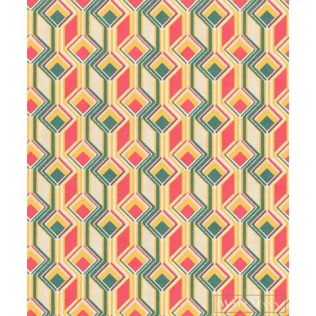 RASCH Indian Style 746549 színes Tér-hatású 3D-mintás Elegáns vlies tapéta