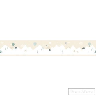 ICH Noa 7501-2 bézs Léghajó mintás Gyerek vlies bordűr