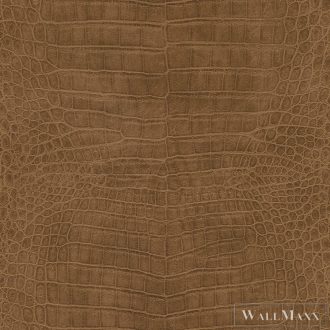   RASCH African Queen III 751314 arany krokodil-bőr mintás Elegáns tapéta