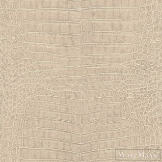   RASCH African Queen III 751345 bézs krokodil-bőr mintás Elegáns tapéta