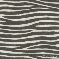 RASCH African Queen III 751727 fekete zebra mintás Elegáns tapéta