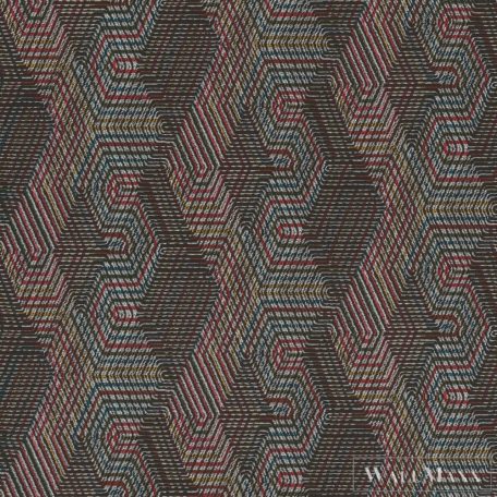 RASCH African Queen III 751925 piros Textil mintás Elegáns vlies tapéta