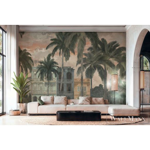 AS CREATION Cuba 2 76190-2 bézs havanna modern-elegáns digitális panel