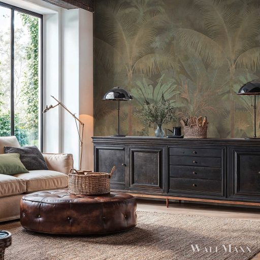 AS CREATION Cuba 2 76190-3 bézs leveles modern-elegáns digitális panel