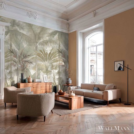 AS CREATION Cuba 2 76190-5 bézs leveles modern-elegáns digitális panel