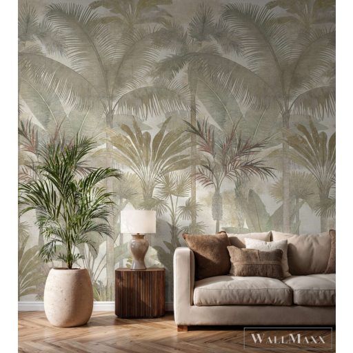 AS CREATION Cuba 2 76190-5 bézs leveles modern-elegáns digitális panel