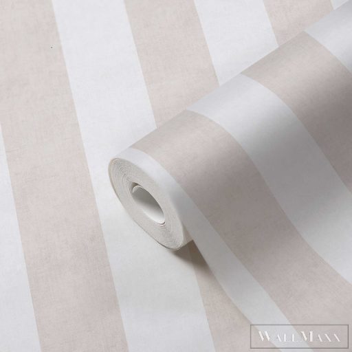 AS CREATION Lilly & Luis 77078-1 bézs Csíkos Klasszikus tapéta