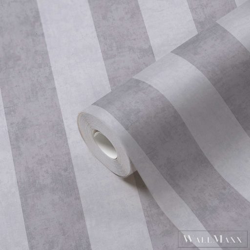 AS CREATION Lilly & Luis 77078-3 szürke Csíkos Klasszikus tapéta