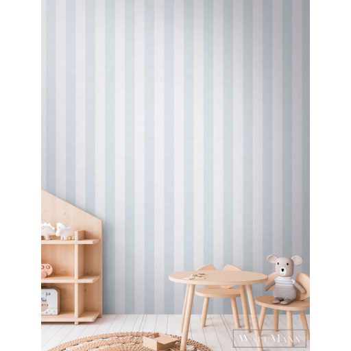 AS CREATION Lilly & Luis 77078-4 kék Csíkos Klasszikus tapéta
