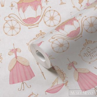   AS CREATION Lilly & Luis 77130-1 bézs Hercegnő Gyerek tapéta