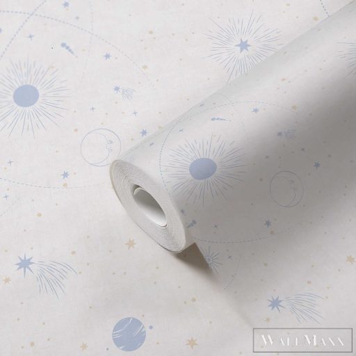 AS CREATION Lilly & Luis 77131-1 bézs Naprendszer Gyerek tapéta