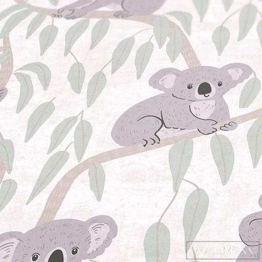 AS CREATION Lilly & Luis 77134-1 bézs Koala Gyerek tapéta