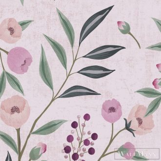   AS CREATION Lilly & Luis 77136-1 sokszínű Virág Gyerek tapéta