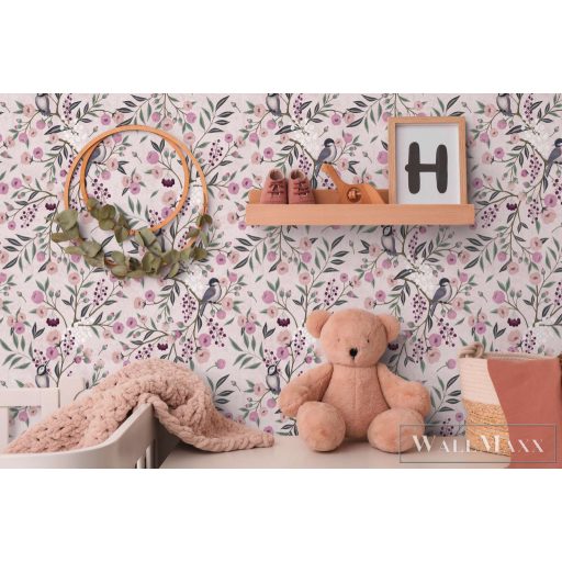 AS CREATION Lilly & Luis 77136-1 sokszínű Virág Gyerek tapéta