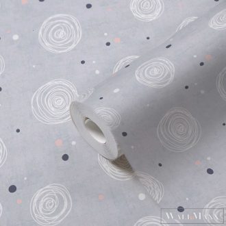   AS CREATION Lilly & Luis 77139-1 ezüstös Pelyhes Gyerek tapéta