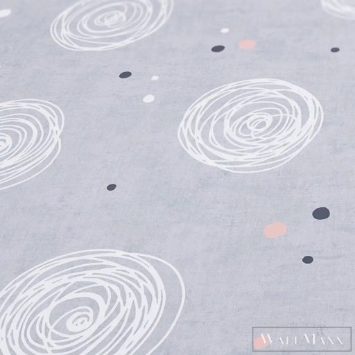 AS CREATION Lilly & Luis 77139-1 ezüstös Pelyhes Gyerek tapéta