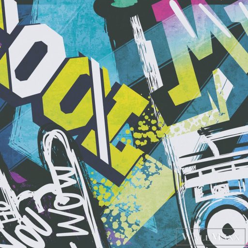 AS CREATION Lilly & Luis 77142-1 színes Cool Gyerek tapéta