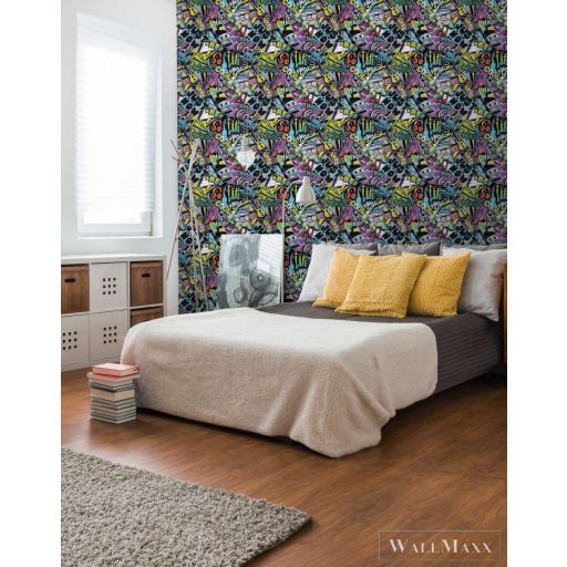 AS CREATION Lilly & Luis 77142-1 színes Cool Gyerek tapéta