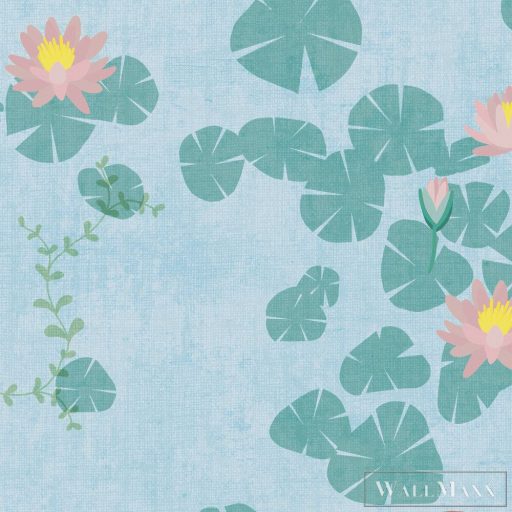 AS CREATION Lilly & Luis 77146-1 kék Sellő Gyerek tapéta