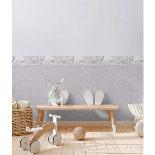 AS CREATION Lilly & Luis 77178-1 krémszínű Uni Modern,Elegáns tapéta