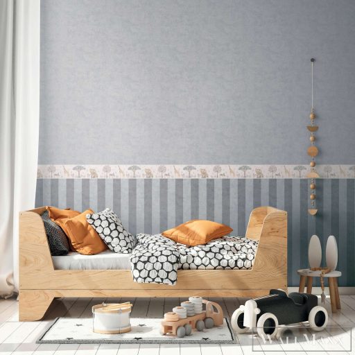 AS CREATION Lilly & Luis 77178-6 ezüstös Uni Modern,Elegáns tapéta