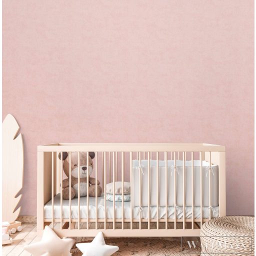 AS CREATION Lilly & Luis 77179-2 rózsaszín Uni Modern,Elegáns tapéta