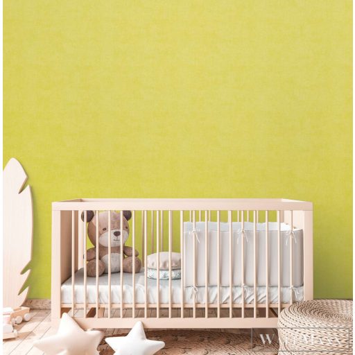 AS CREATION Lilly & Luis 77179-3 zöld Uni Modern,Elegáns tapéta