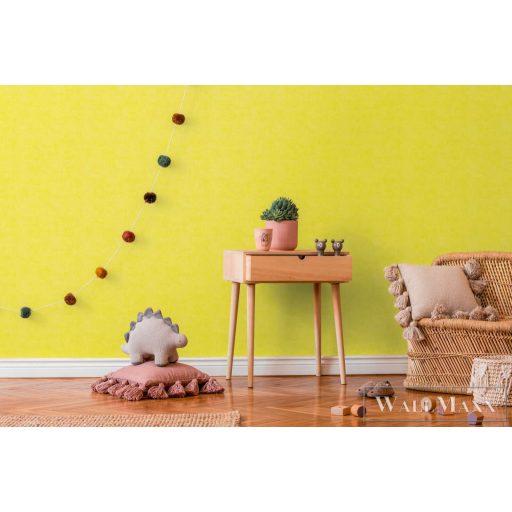 AS CREATION Lilly & Luis 77179-3 zöld Uni Modern,Elegáns tapéta