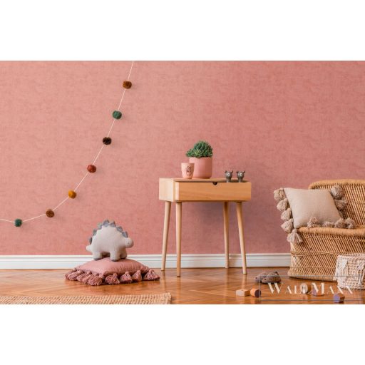 AS CREATION Lilly & Luis 77179-5 piros Uni Modern,Elegáns tapéta