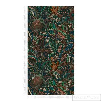 AS CREATION Cuba 2 78025-2 kék virág klasszikus tapéta