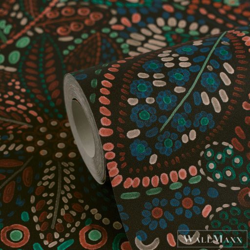 AS CREATION Cuba 2 78025-2 kék virág klasszikus tapéta