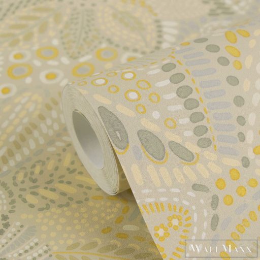 AS CREATION Cuba 2 78025-4 bézs virág klasszikus tapéta