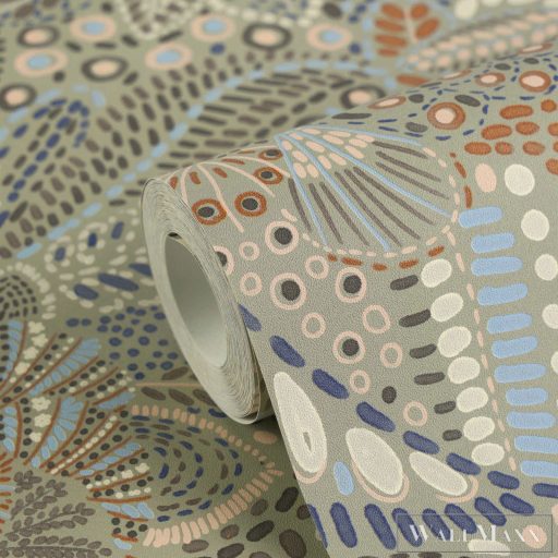 AS CREATION Cuba 2 78025-5 sokszínű virág klasszikus tapéta