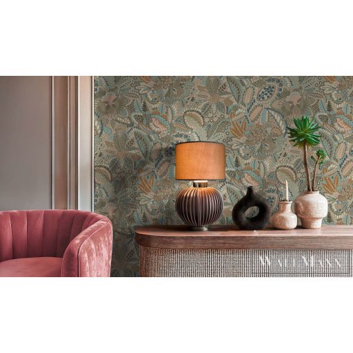 AS CREATION Cuba 2 78025-5 sokszínű virág klasszikus tapéta