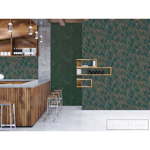 AS CREATION Daniel Hechter 7 78128-1 bézs levél klasszikus tapéta