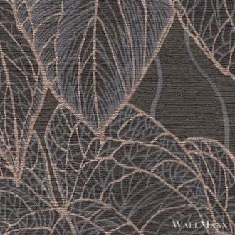  AS CREATION Daniel Hechter 7 78128-2 szürke levél klasszikus tapéta