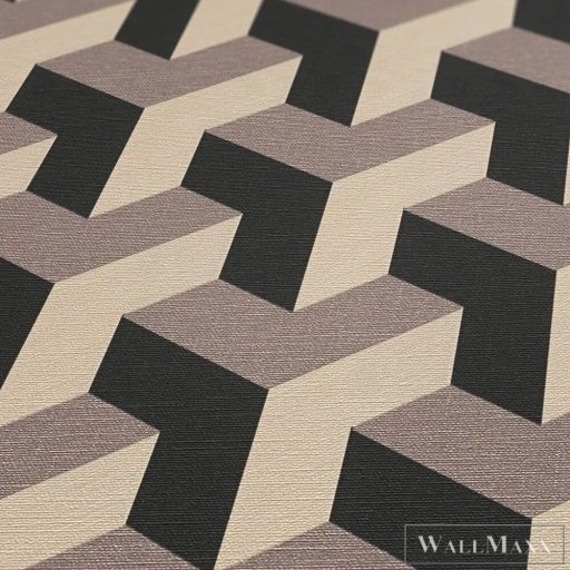 AS CREATION Daniel Hechter 7 78150-1 bézs térhatású klasszikus tapéta