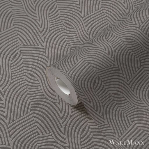 AS CREATION Daniel Hechter 7 78153-3 szürke grafikai klasszikus tapéta