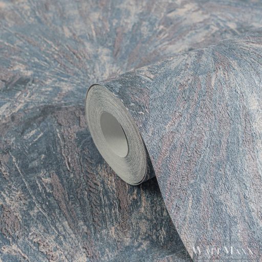 AS CREATION Hot Spots 78198-5 kék Grafikai Klasszikus tapéta