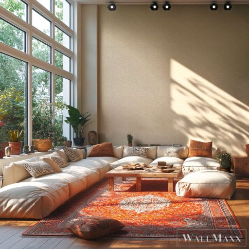 AS CREATION Hot Spots 78204-1 bézs Népművészet Klasszikus tapéta