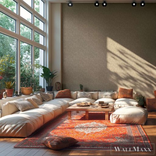 AS CREATION Hot Spots 78204-2 bézs Népművészet Klasszikus tapéta