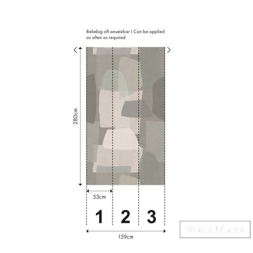 AS CREATION Anna dAndrea 78206-2 barna grafikai klasszikus digitális panel