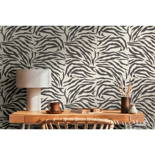 AS CREATION Anna dAndrea 78217-1 barna zebra modern,elegáns tapéta