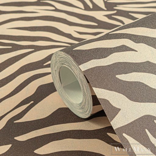 AS CREATION Anna dAndrea 78217-2 barna zebra modern,elegáns tapéta