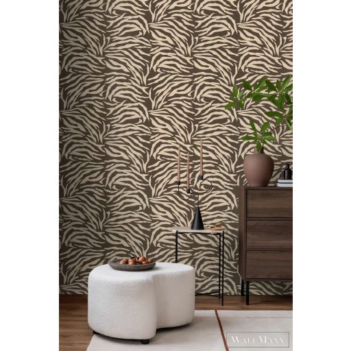 AS CREATION Anna dAndrea 78217-2 barna zebra modern,elegáns tapéta