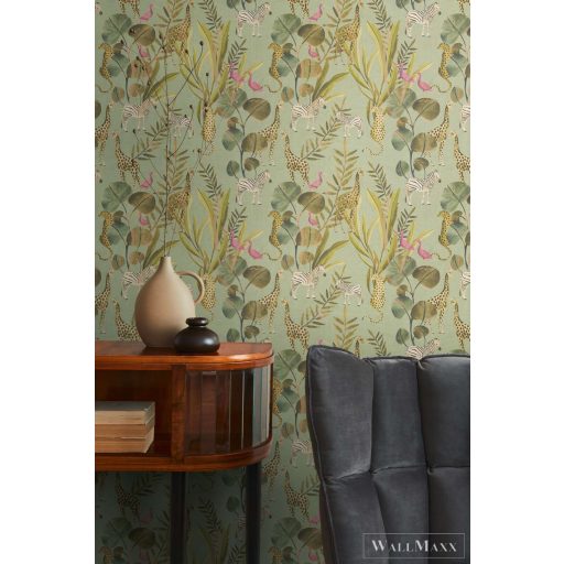 AS CREATION Anna dAndrea 78218-1 kék zsiráf modern,elegáns tapéta