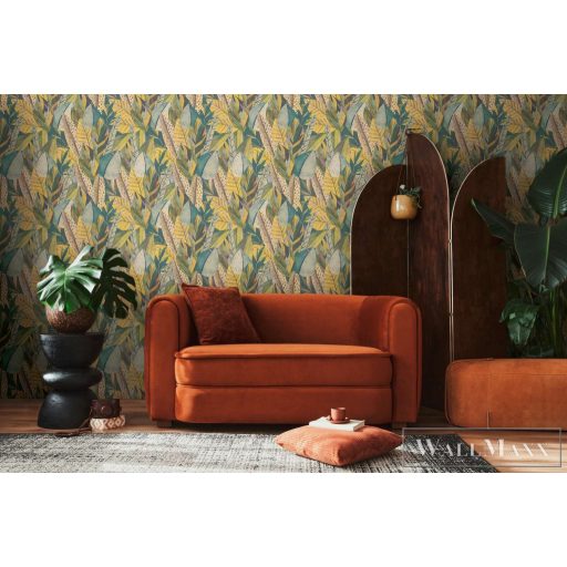 AS CREATION Anna dAndrea 78220-1 sokszínű leveles modern,elegáns tapéta