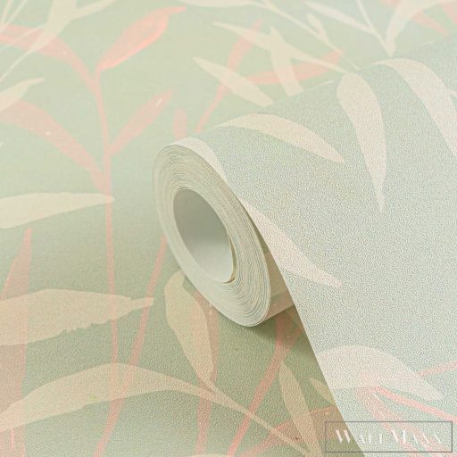 AS CREATION Anna dAndrea 78222-1 krémszínű leveles modern,elegáns tapéta