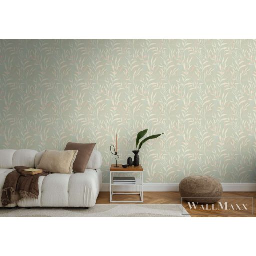 AS CREATION Anna dAndrea 78222-1 krémszínű leveles modern,elegáns tapéta