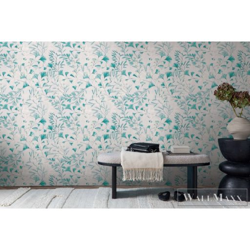 AS CREATION Anna dAndrea 78223-4 kék leveles modern,elegáns tapéta